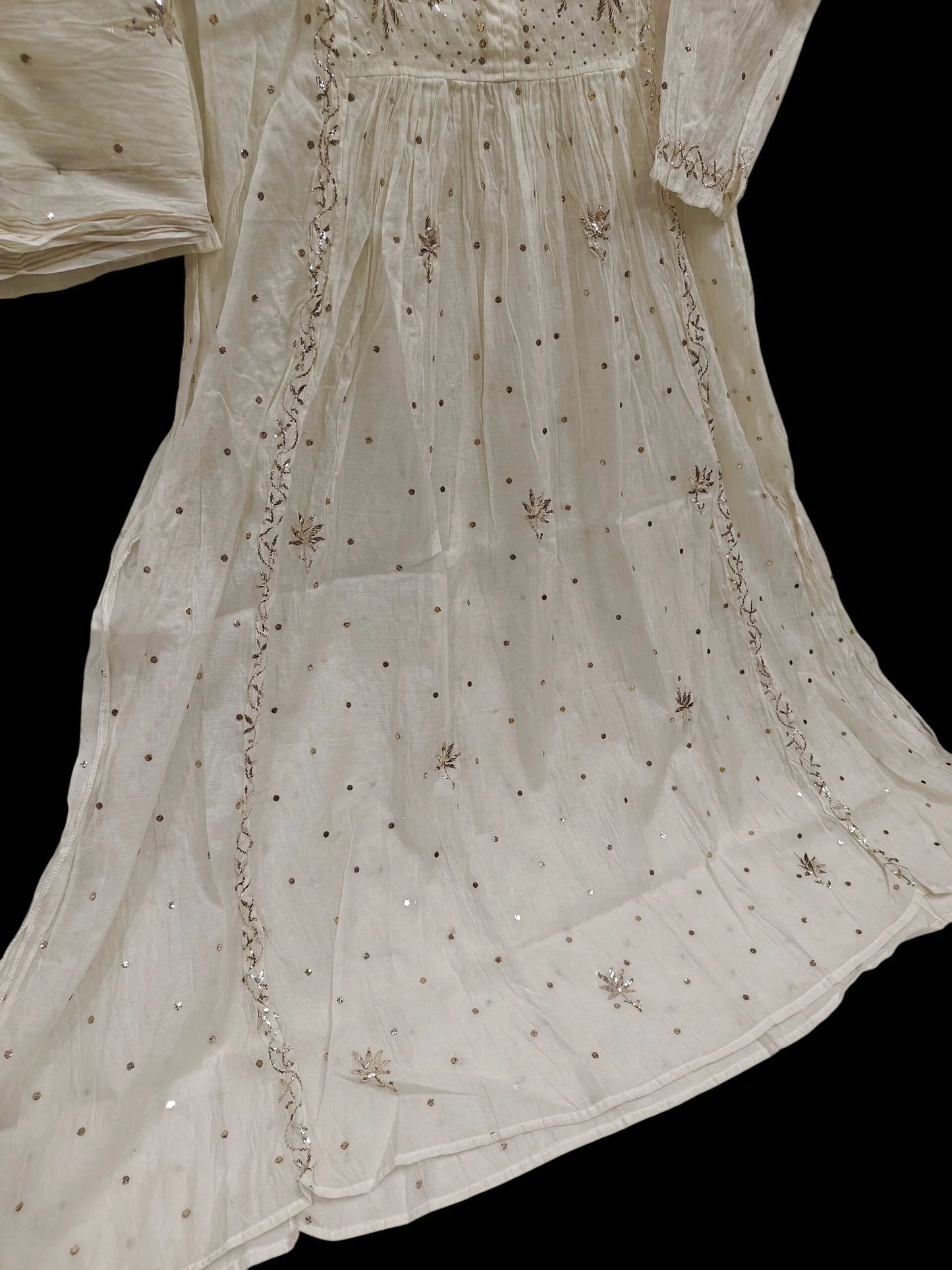 Mul Mukesh Kamdani Gown - Semi stitched