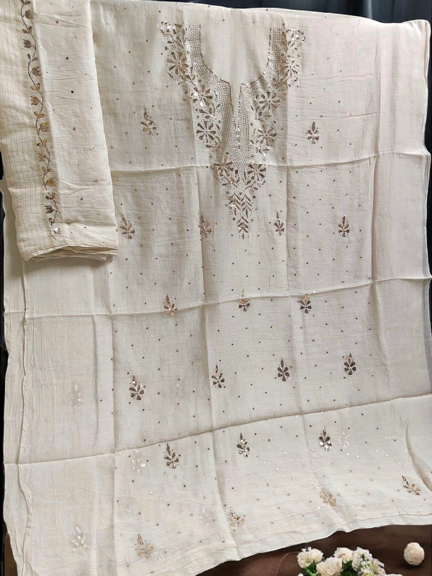 Mul Mukesh Kamdani Suit - Un-stitched