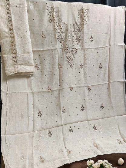 Mul Mukesh Kamdani Suit - Un-stitched