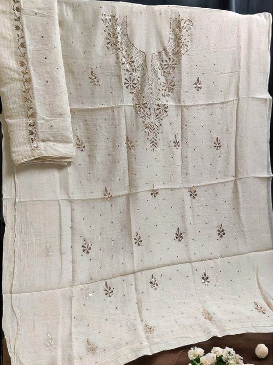 Mul Mukesh Kamdani Suit - Un-stitched