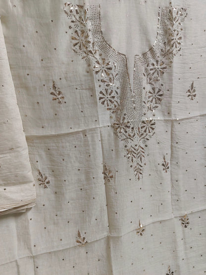 Mul Mukesh Kamdani Suit - Un-stitched