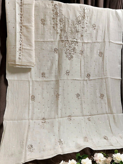 Mul Mukesh Kamdani Suit - Un-stitched