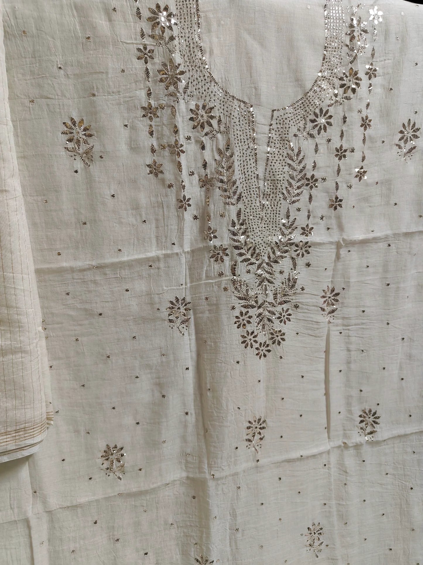 Mul Mukesh Kamdani Suit - Un-stitched