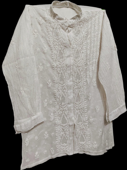 Mul Co-ord Set - Moti Cut Dana work