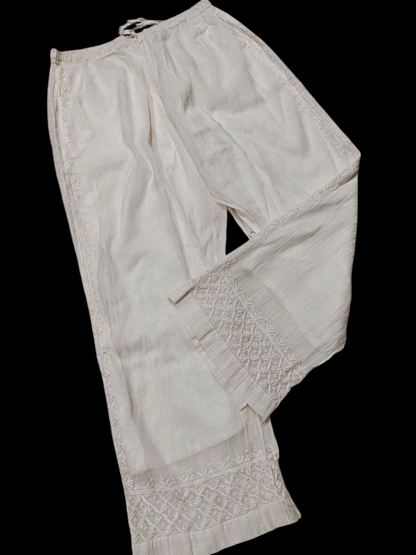 Mul Co-ord Set - Moti Cut Dana work