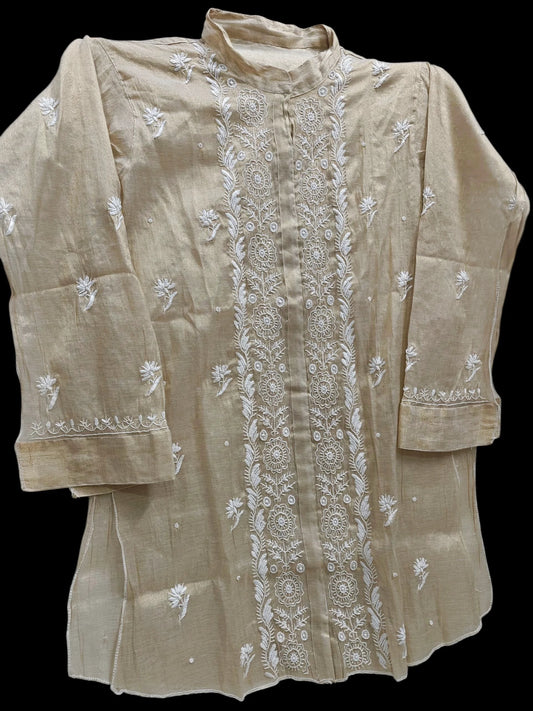 Tissue Co-ord Set - Moti Cut Dana work