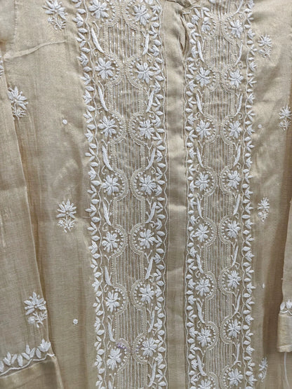 Tissue Co-ord Set - Moti Cut Dana work