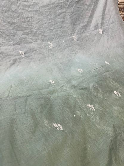 Mul Chanderi Chikankari 2 Pc Suit | Moti Cut Dana Embellishment